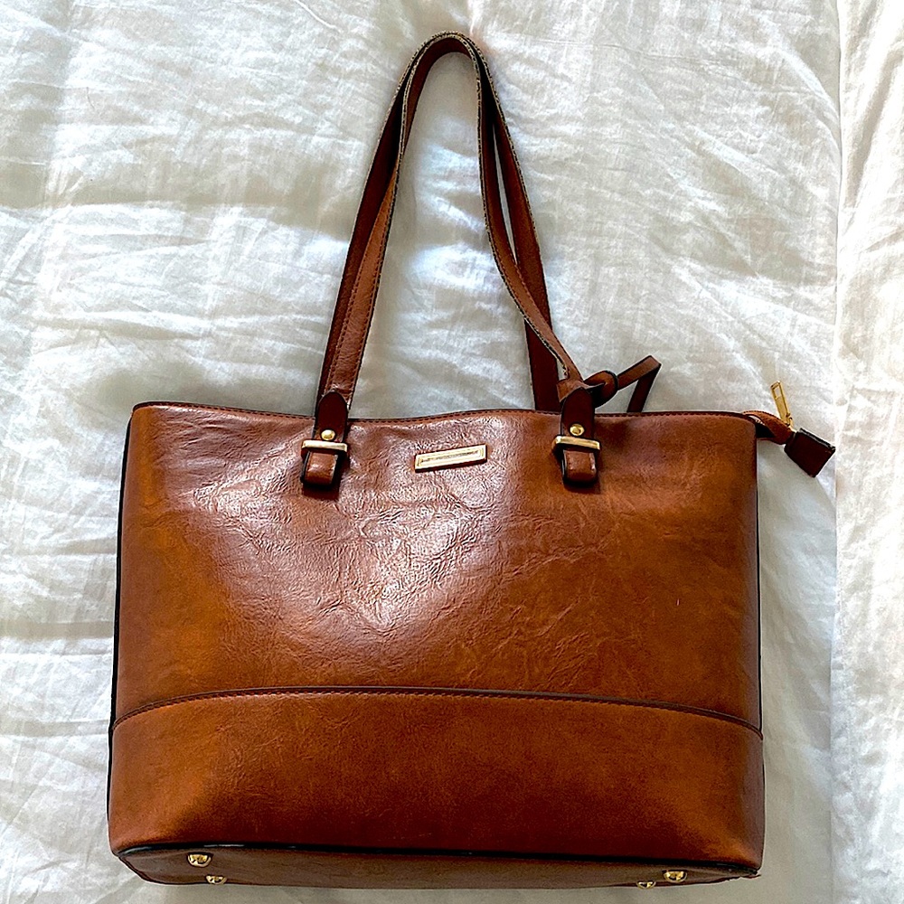 Genuine Leather Large Tote Bag